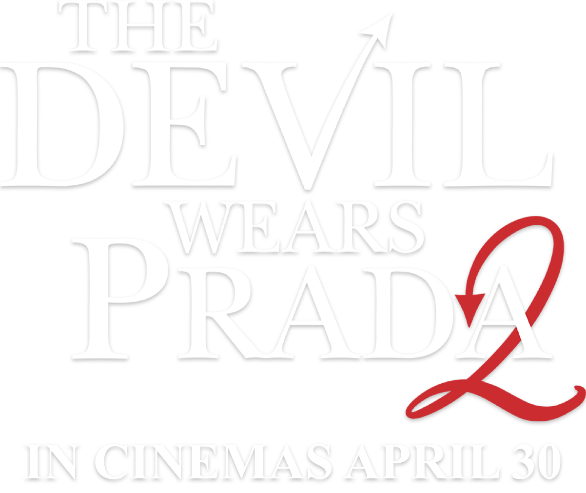 Title or logo for The Devil Wears Prada 2 
