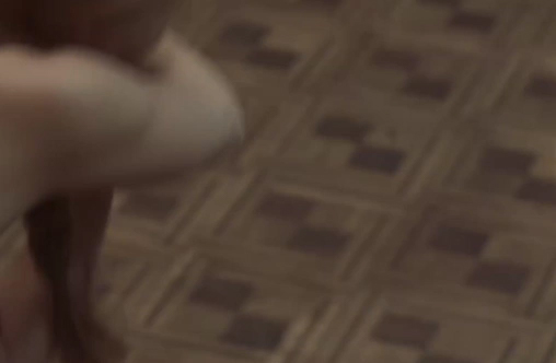 Susie throws herself, shoulder-first against the mirrors in the dance studio.