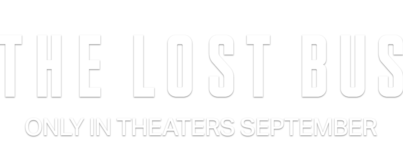 Title or logo for THE LOST BUS