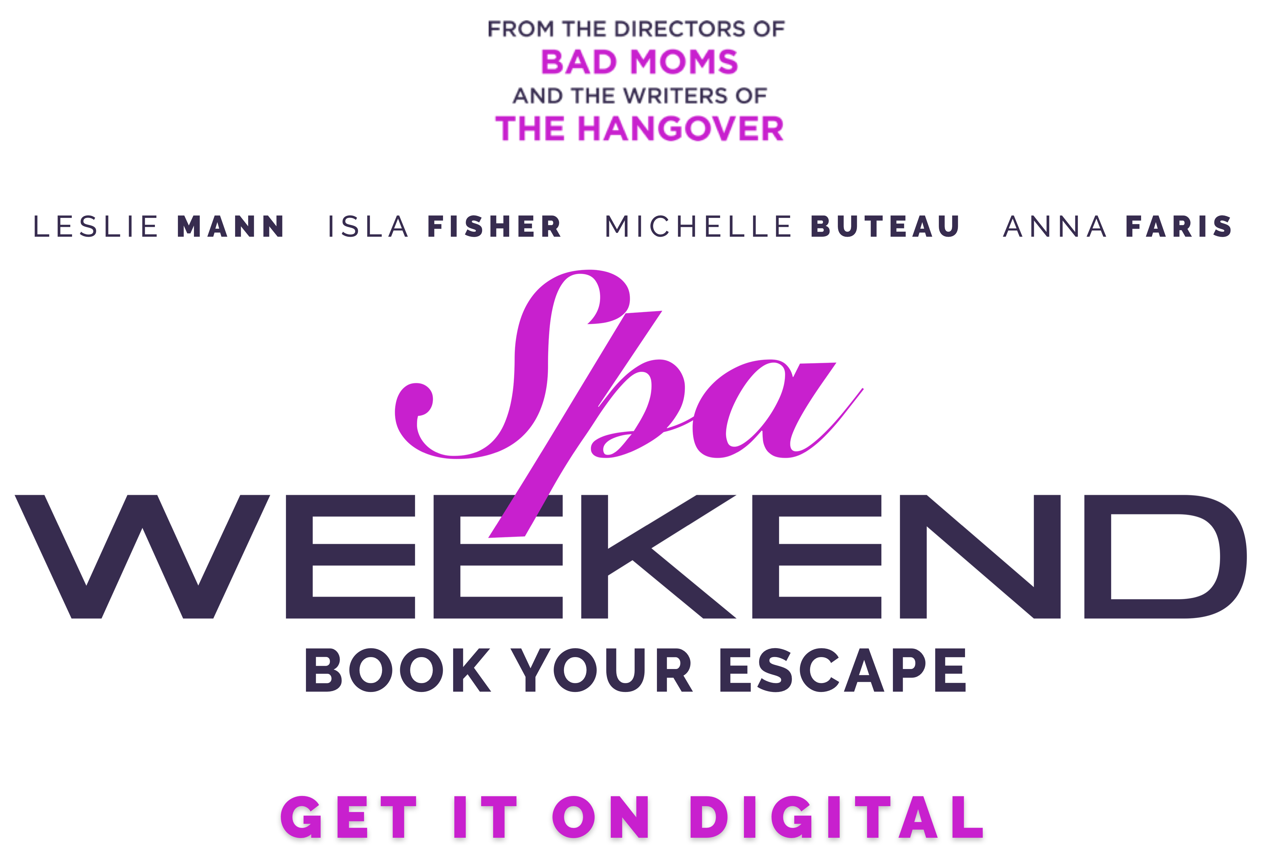 Title or logo for Spa Weekend