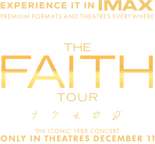 Title or logo for George Michael - The Faith Tour