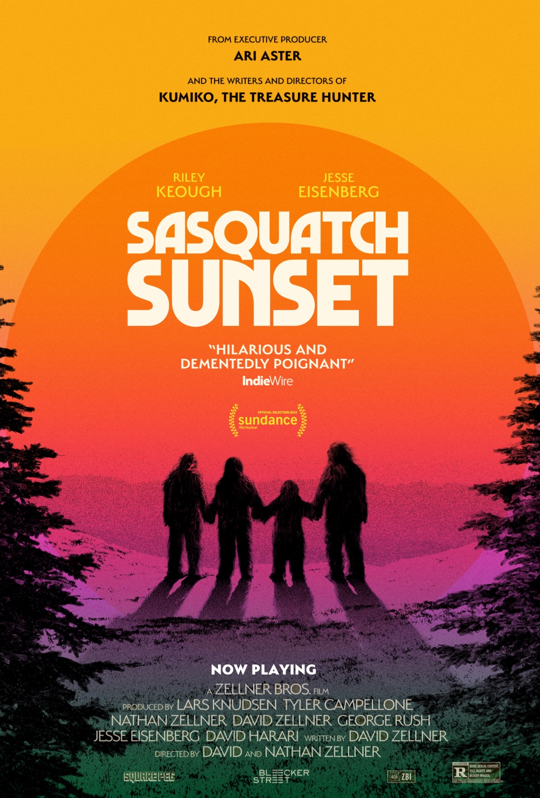 トリシア・ブチャナン・ベンソン、【Stich Sunset】 Sasquatch Sunset | Official Website | April 12 2024