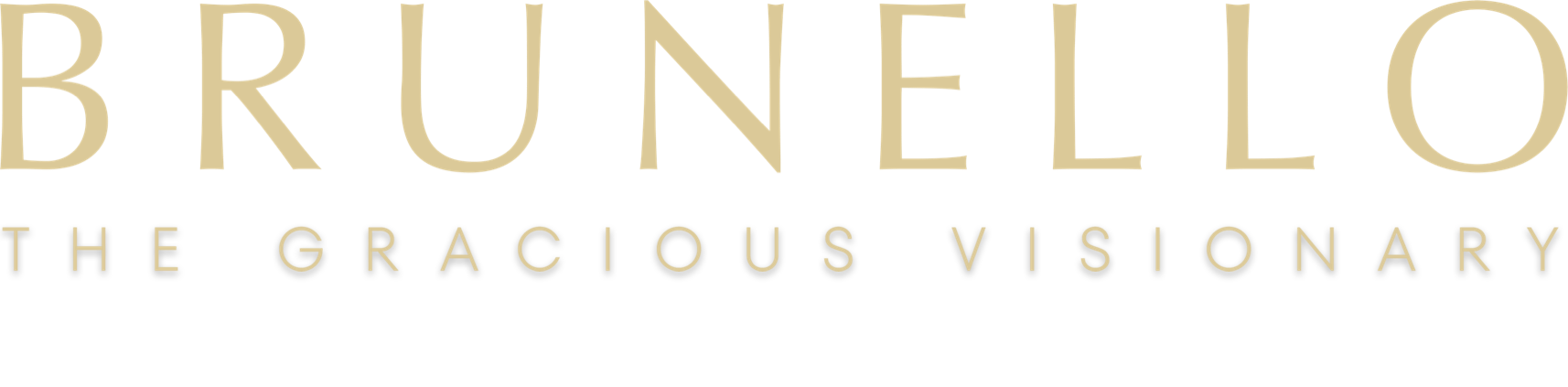 Title or logo for Brunello: The Gracious Visionary