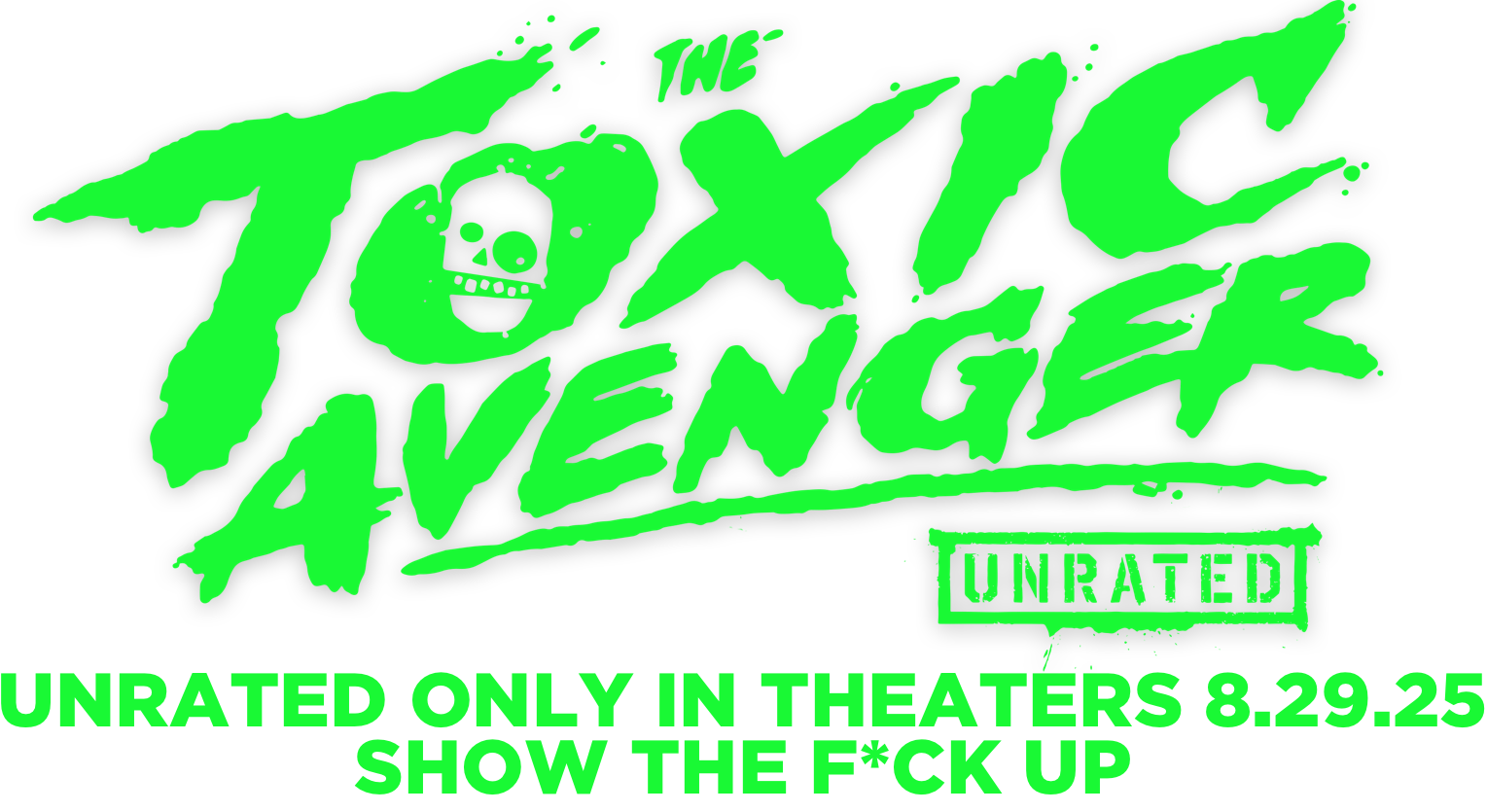 Title or logo for The Toxic Avenger