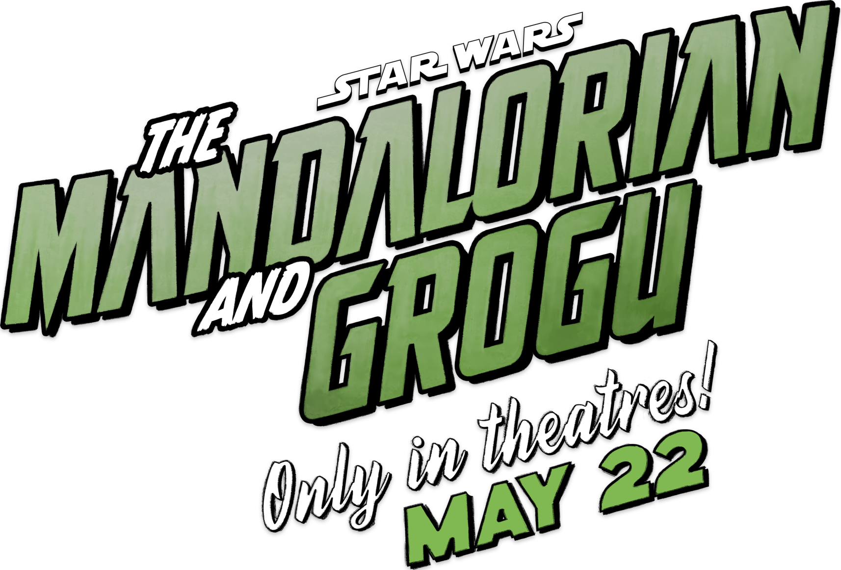 Title or logo for The Mandalorian and Grogu
