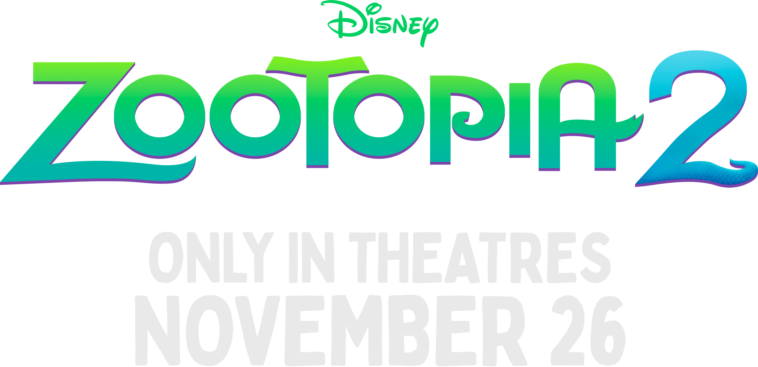 Title or logo for Zootopia 2