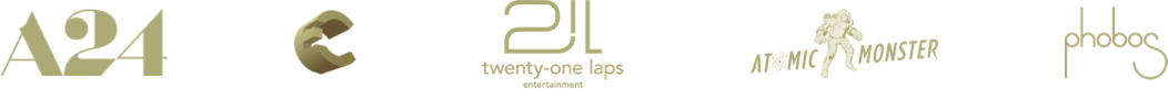 A collection of legal and credit logos for Backrooms