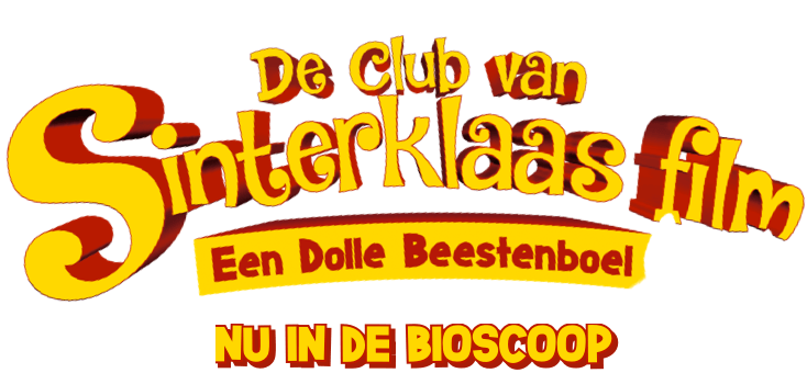Titel of logo voor De Club van Sinterklaas film: Een dolle beestenboel