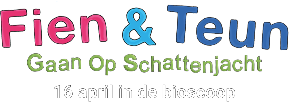 Titel of logo voor Fien & Teun Gaan op Schattenjacht
