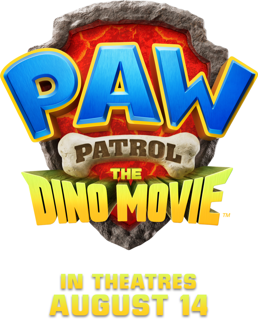 Title or logo for Paw Patrol: The Dino Movie