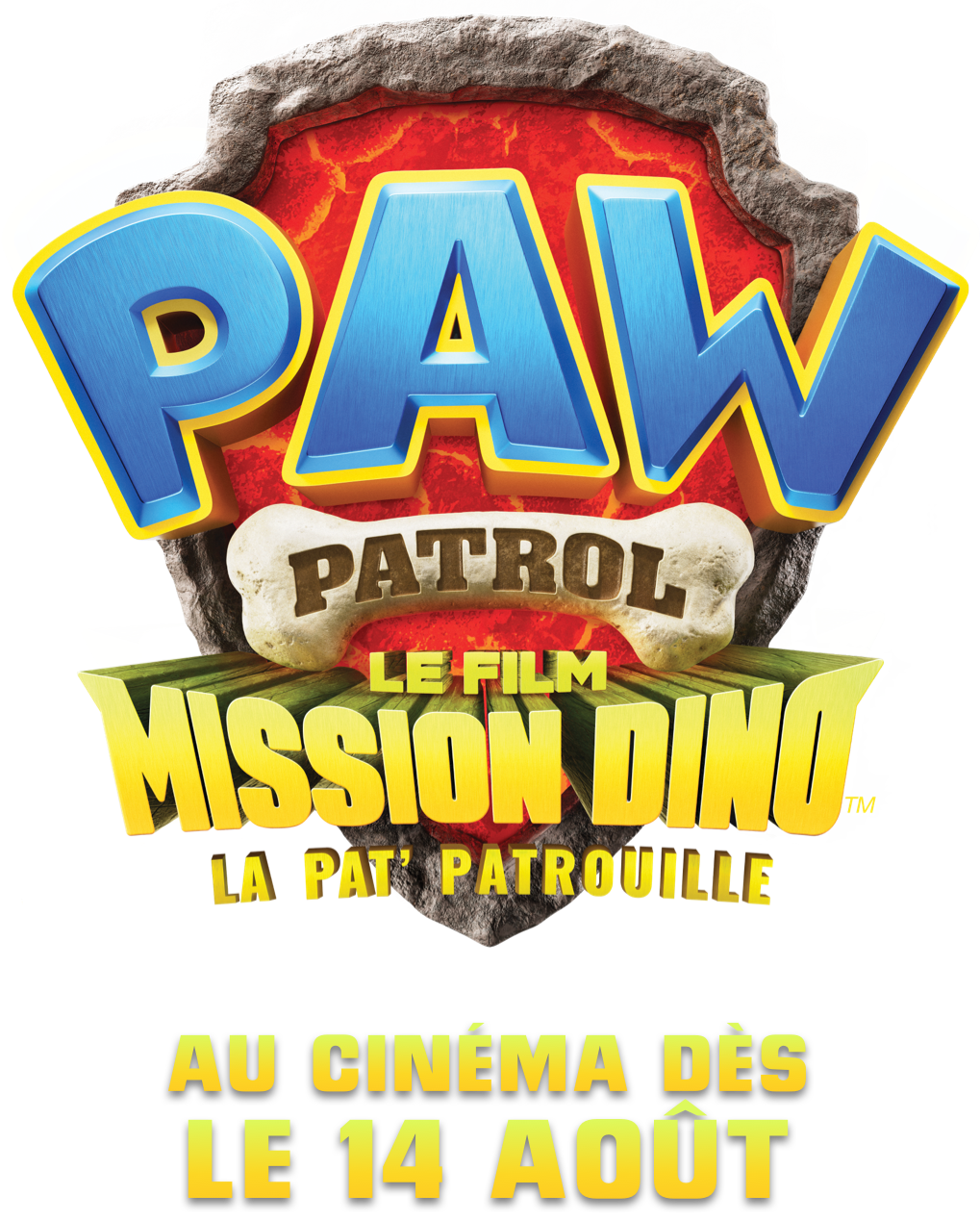 Titre ou logo pour La Pat' Patrouille: Le film mission Dino