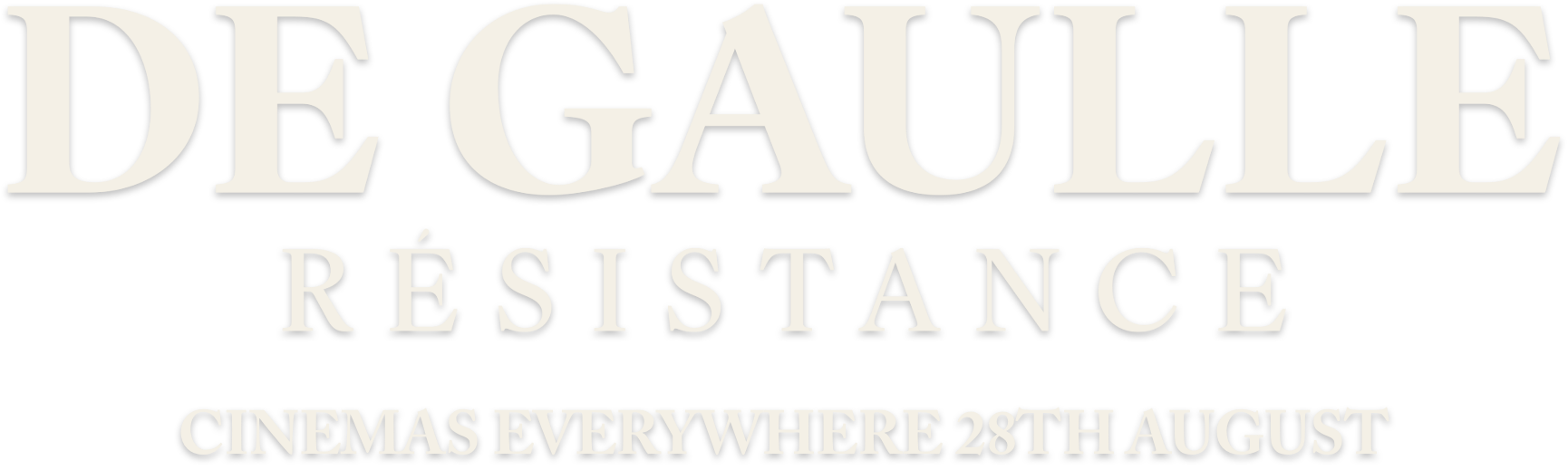 Title or logo for De Gaulle: Résistance