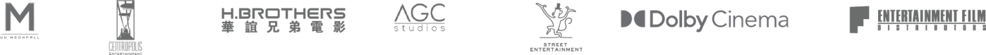A collection of legal and credit logos for Moonfall
