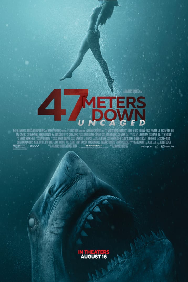 Poster for 47 Meters Down Uncaged