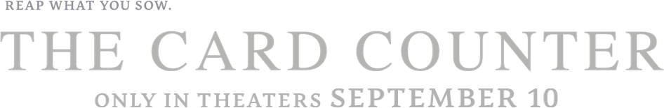 Title or logo for The Card Counter