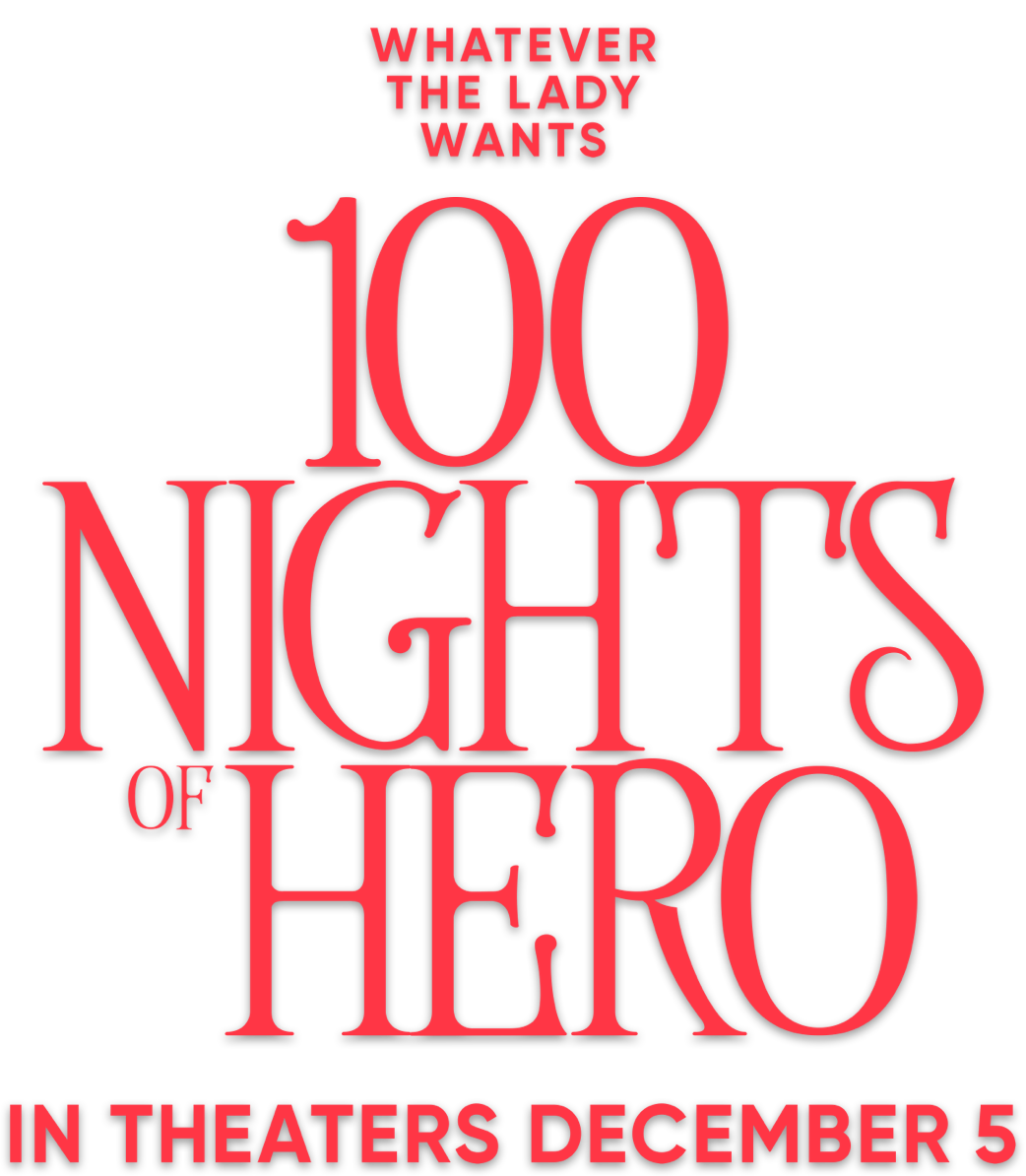 Title or logo for 100 Nights of Hero
