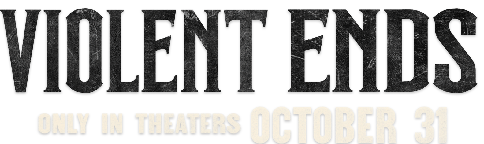 Title or logo for Violent Ends