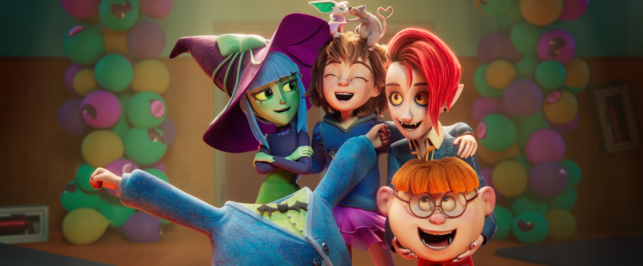 Animated film poster for "Monster Mia"