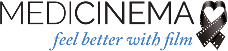 MediCinema logo, Feel better with film
