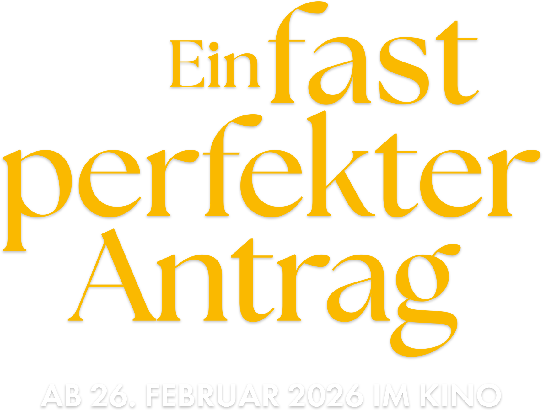 Title or logo for Ein fast perfekter Antrag
