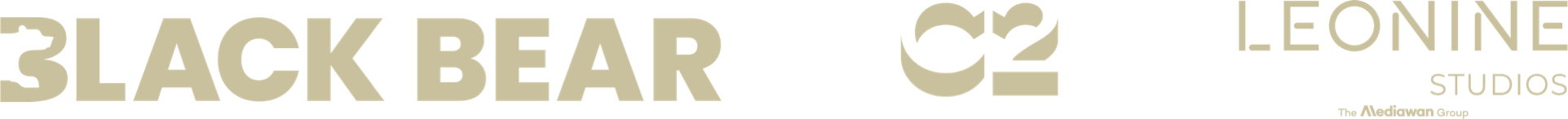 A collection of legal and credit logos for IN THE GREY