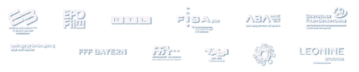 A collection of legal and credit logos for Kommissar Jennerwein - Hochsaison