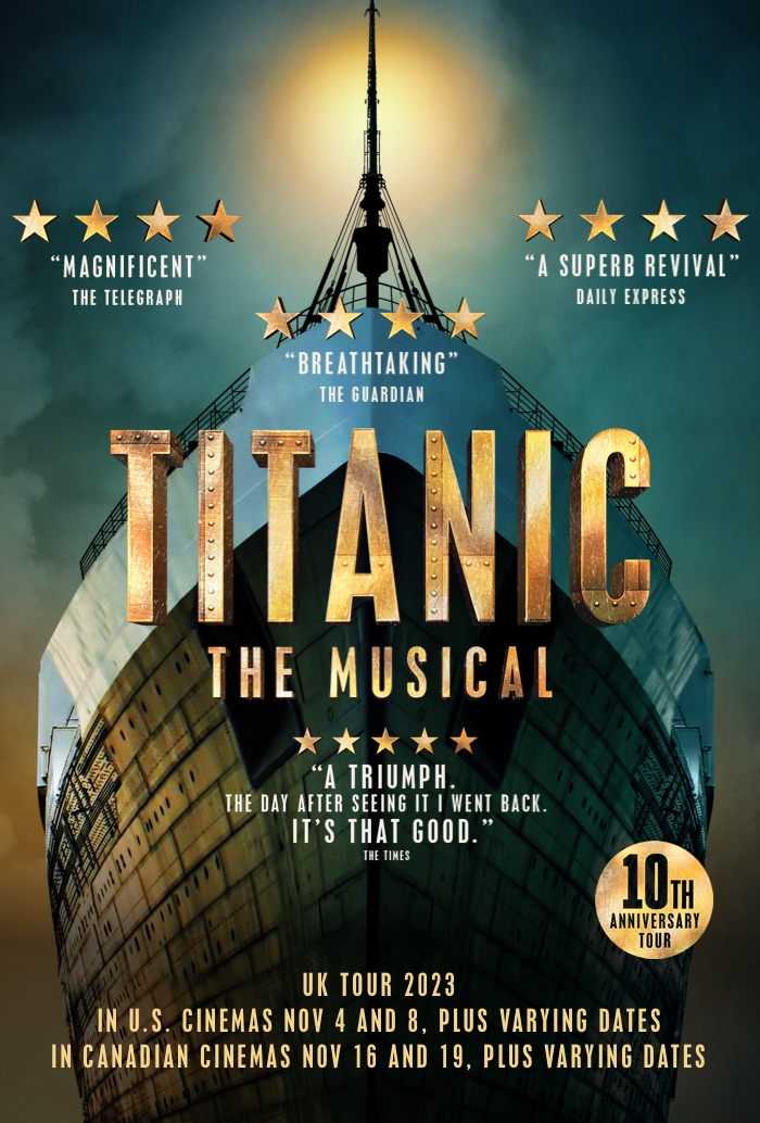 Titanic The Musical Official site 04 November 2023