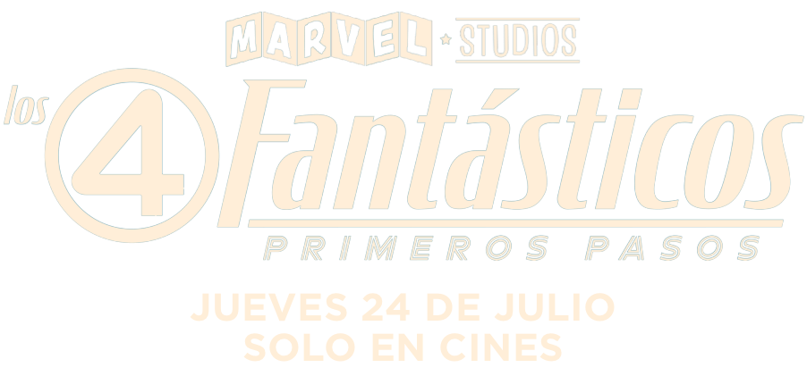 Título o logotipo de Los Cuatro Fantásticos: Primeros Pasos