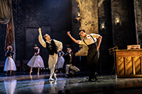 LIAM MOWER AS 'IVAN BOLESLAWKSY' WITH GLENN GRAHAM AS 'GRISCHA LJUBOV'