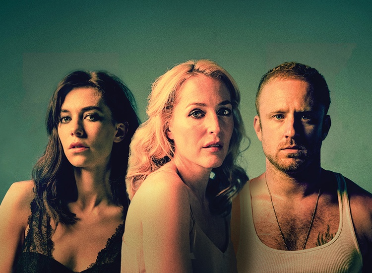 A Streetcar Named Desire Key Art with Gillian Anderson, Vanessa Kirby and Ben Foster