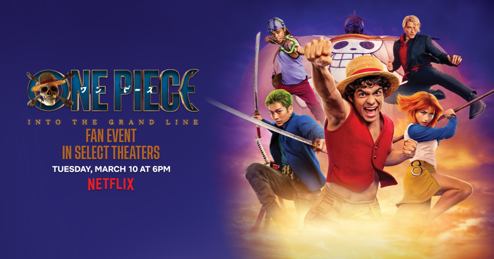 Netflix announces theatrical screenings for the first two episodes of Season 2 of One Piece live-action | ResetEra