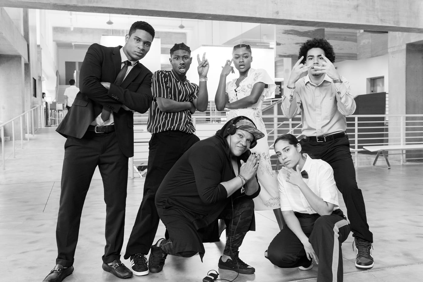 Radha Blank with her fellow cast members