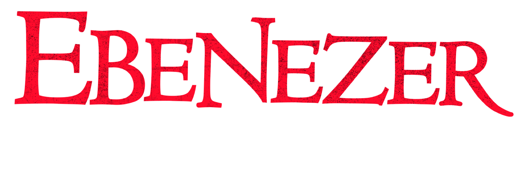 Titel of logo voor Ebenezer: A Christmas Carol