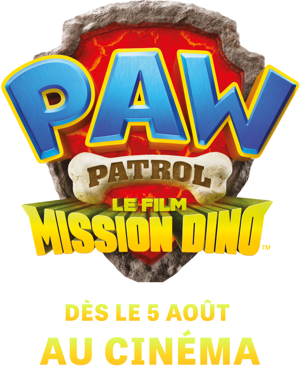 Title or logo for La Pat' Patrouille : Le film mission Dino