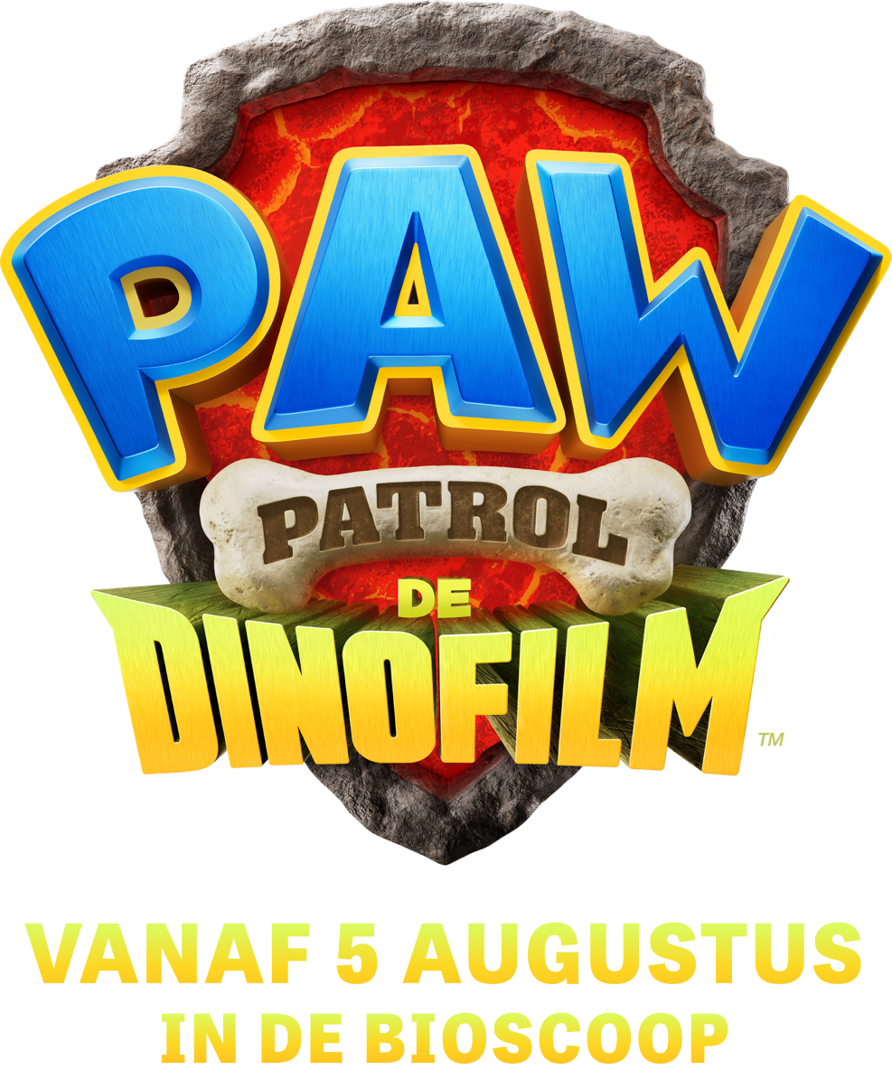 Titel of logo voor PAW Patrol: De Dinofilm