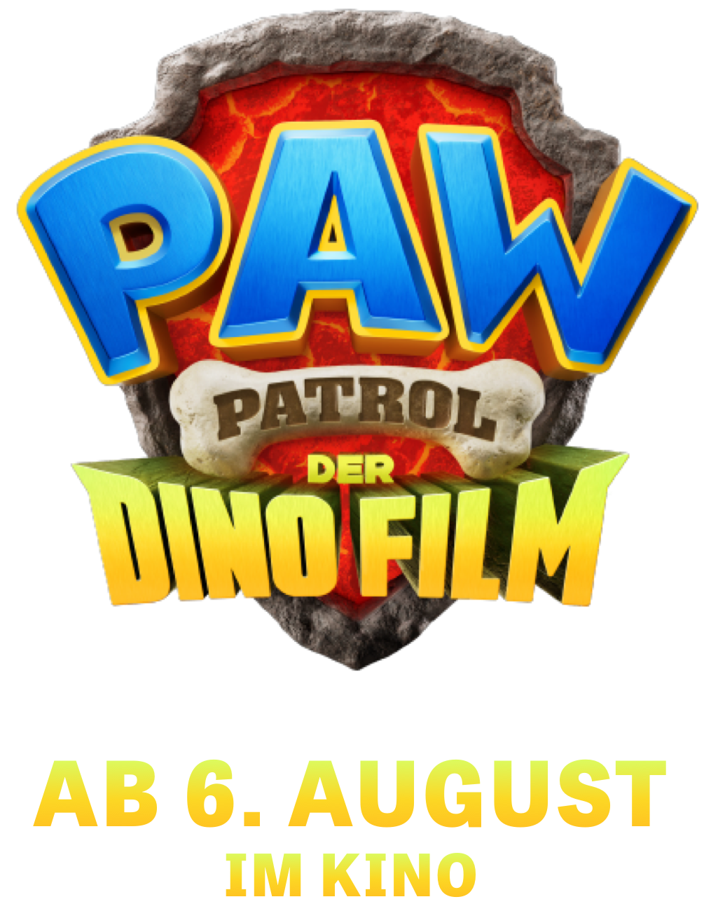 Title or logo for PAW PATROL: DER DINO FILM