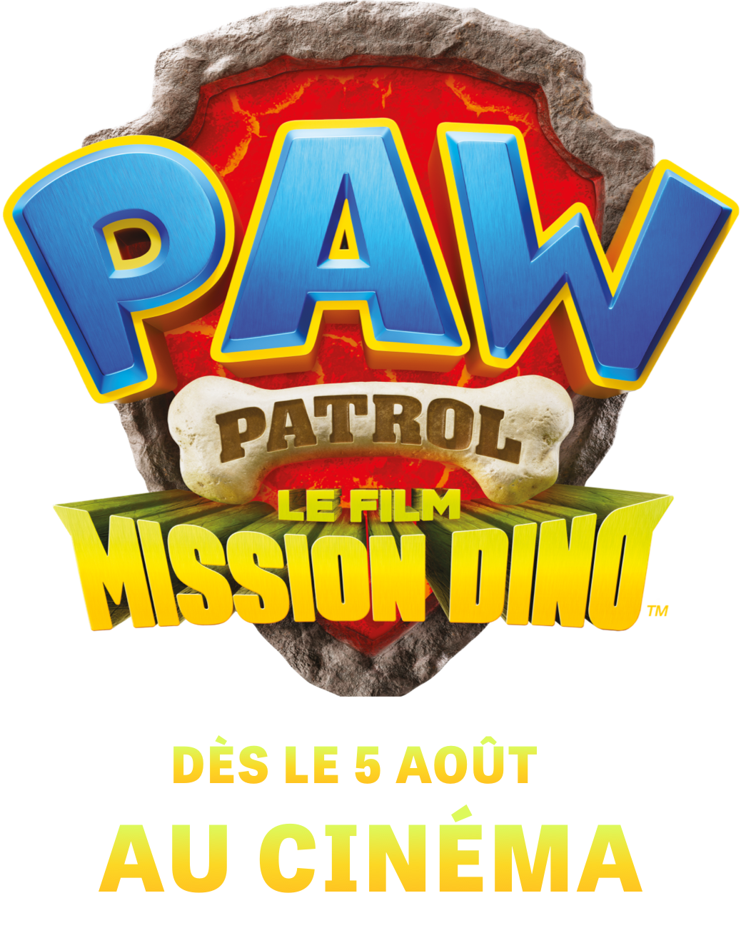 Title or logo for LA PAT' PATROUILLE : LE FILM MISSION DINO