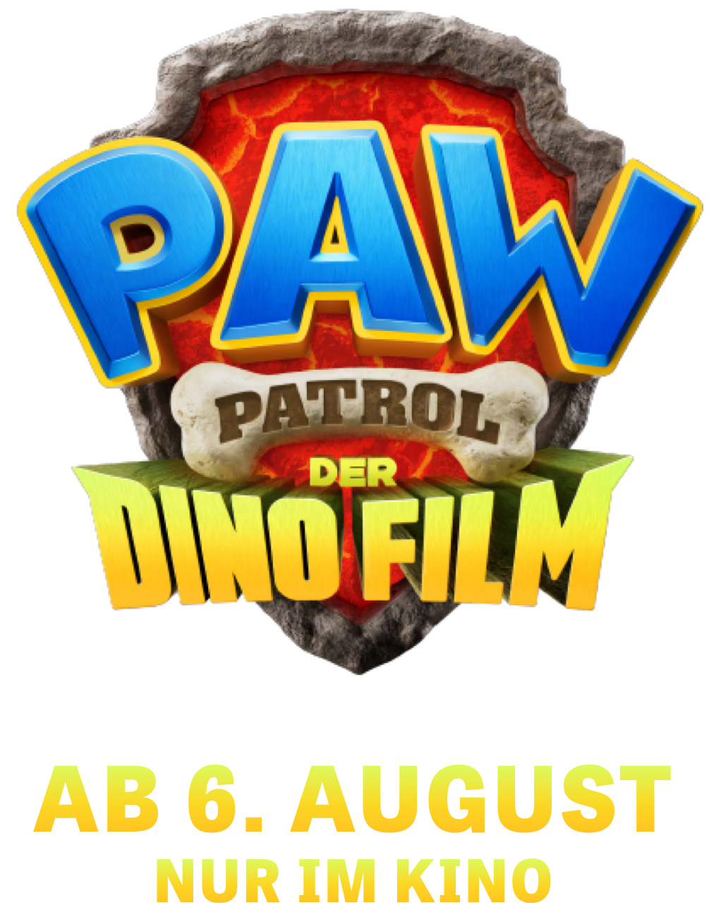 Title or logo for PAW PATROL: DER DINO FILM