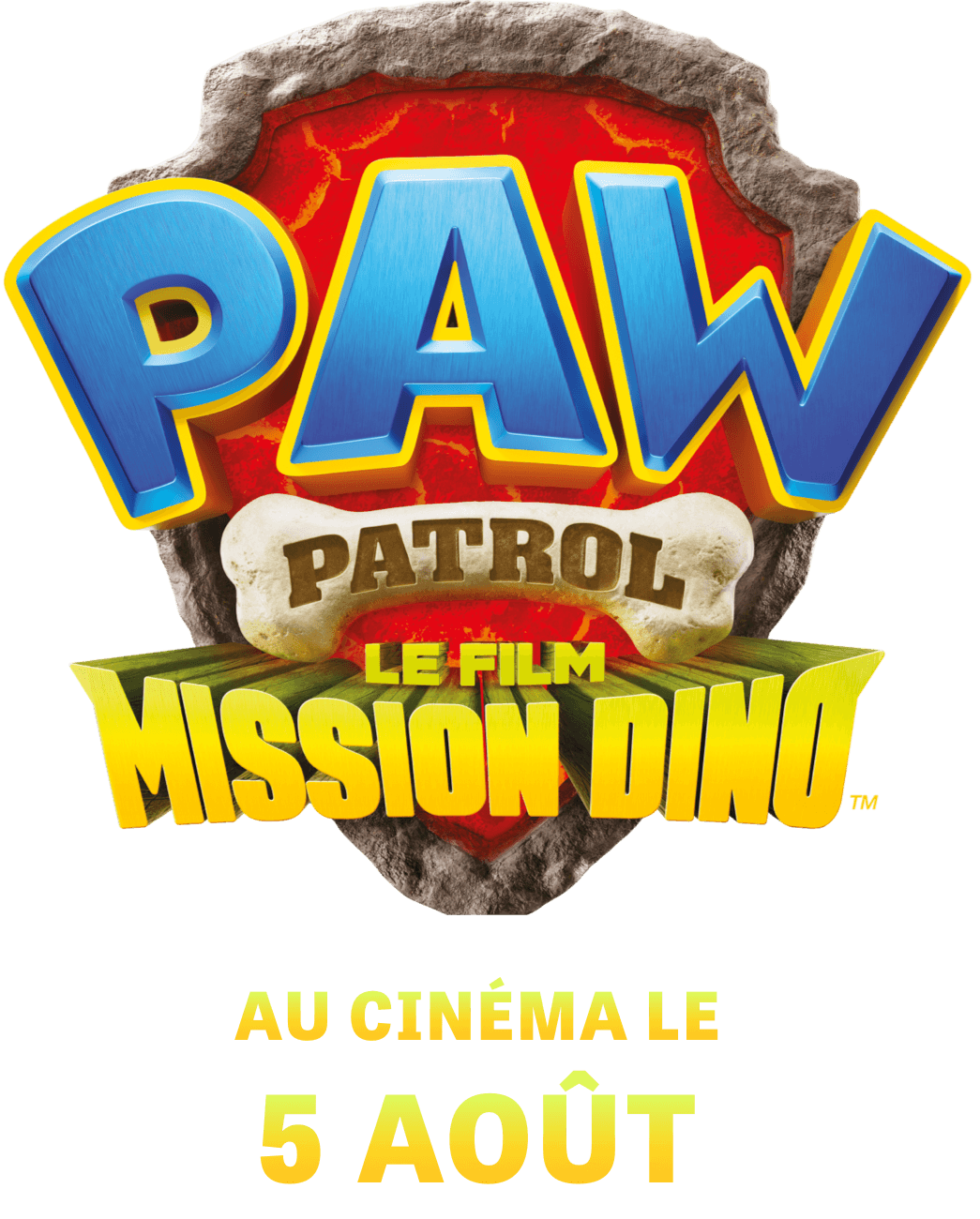 Title or logo for La Pat' Patrouille : Le film mission Dino