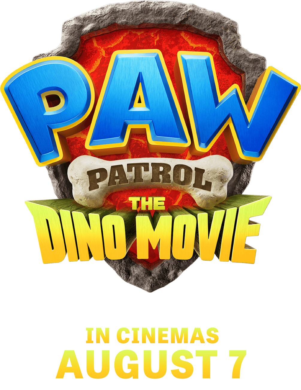 Title or logo for Paw Patrol: The Dino Movie