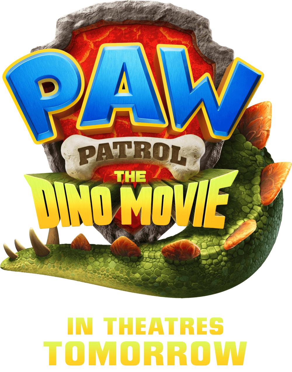 Title or logo for Paw Patrol: The Dino Movie
