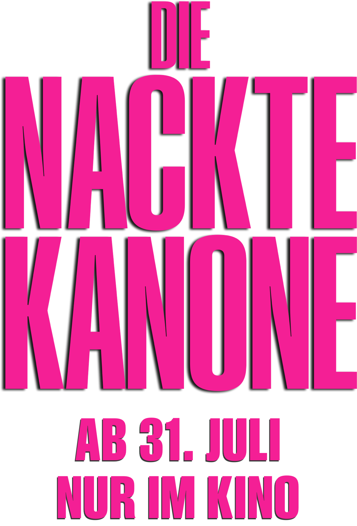 Title or logo for DIE NACKTE KANONE