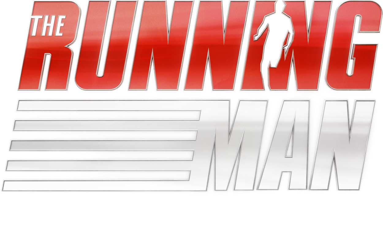 Title or logo for THE RUNNING MAN