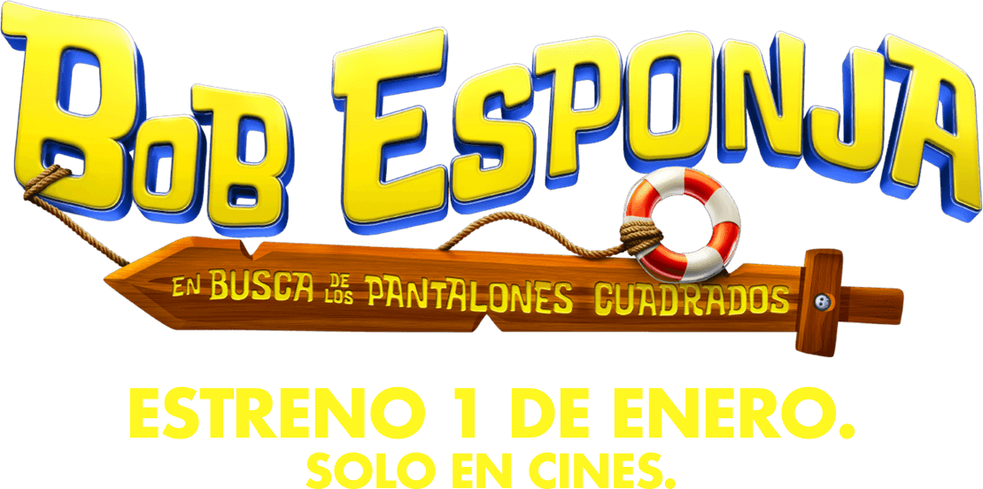 Título o logotipo de Bob Esponja: En Busca de los Pantalones Cuadrados