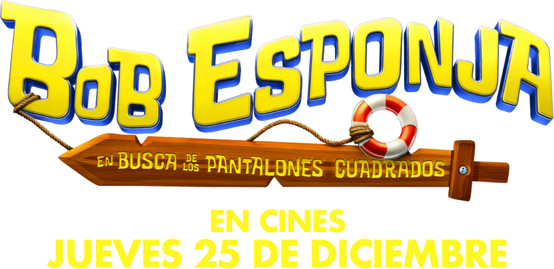 Título o logotipo de Bob Esponja: En Busca de los Pantalones Cuadrados
