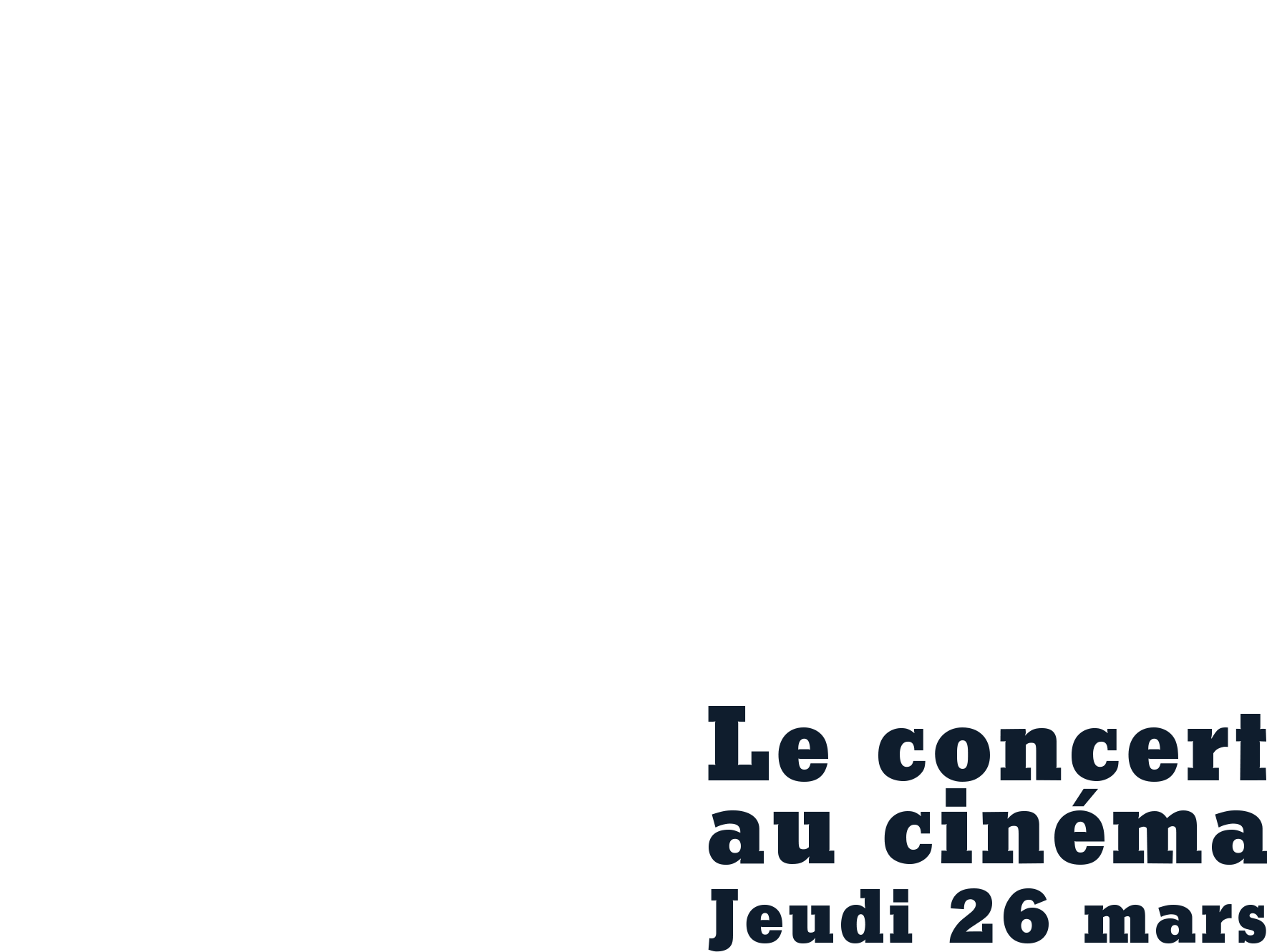 Title or logo for ALAIN SOUCHON – LE CONCERT AU CINÉMA