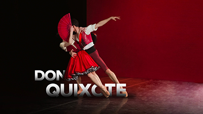**DON QUIXOTE**

Principal dancers Ekaterina Krysanova and Semyon Chudin will take you on an exalting adventure in their quest of love in a world of toreadors, gypsies, and dryads with panache and sparkling technique.