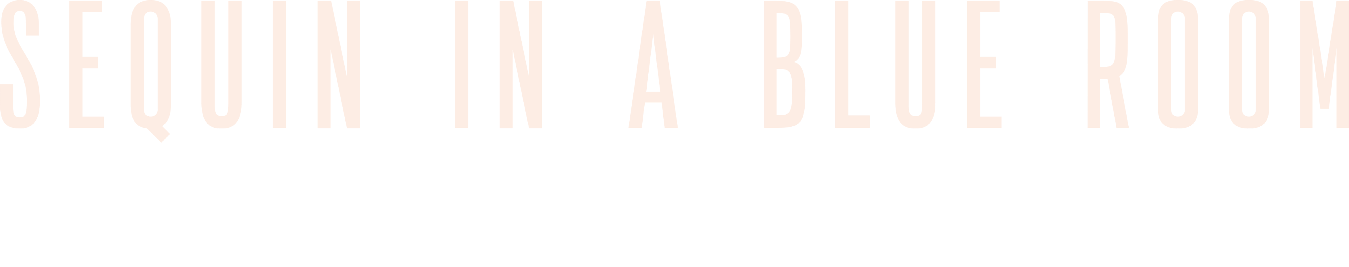 Sequin In A Blue Room