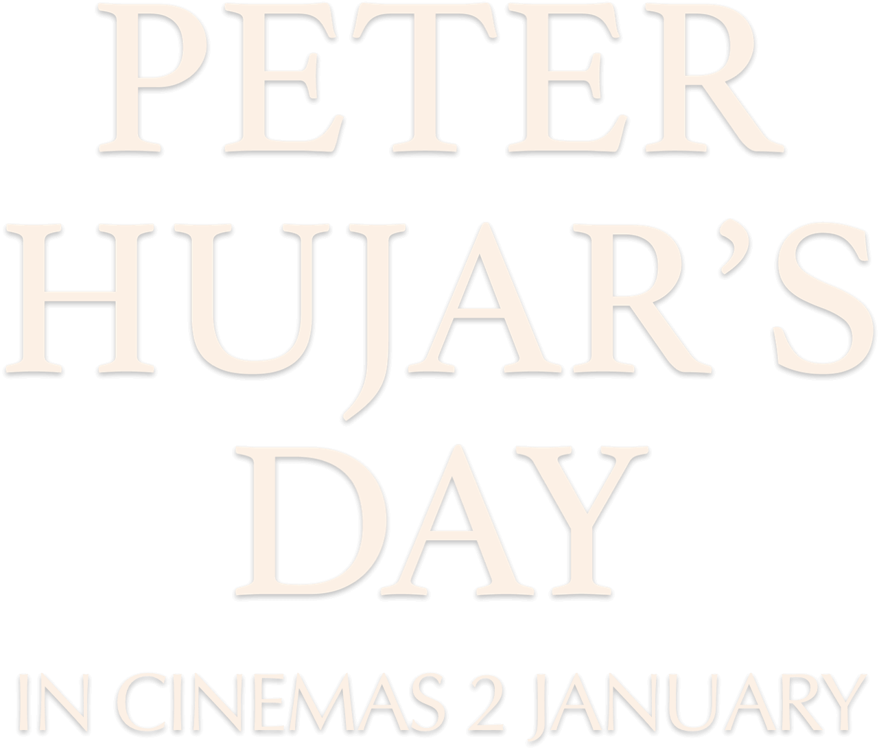 Title or logo for PETER HUJAR'S DAY 