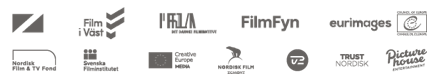 A collection of legal and credit logos for The Last Viking